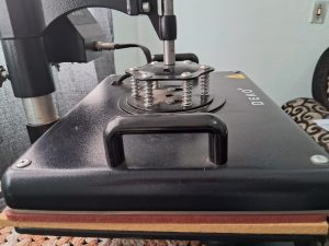 Prensa Térmica DEKO 38x38 cm Semi Nova Funcionando Perfeitamente — foto 3