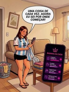 Curso - Rainha da Casa - Aprenda sobre rotina, organização e planejamento doméstico — foto 3