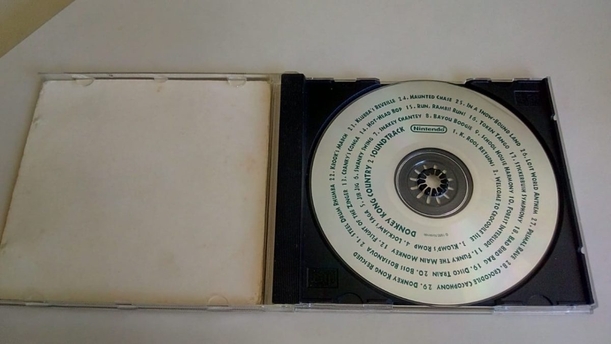 Cd trilha sonora donkey kong country 2 (leia descrição) — foto 2