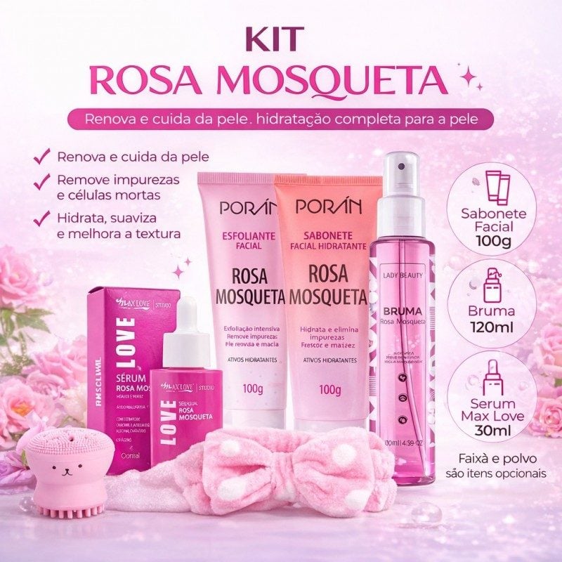 Kit de limpeza facial Skin Care R$39,90 — foto 2