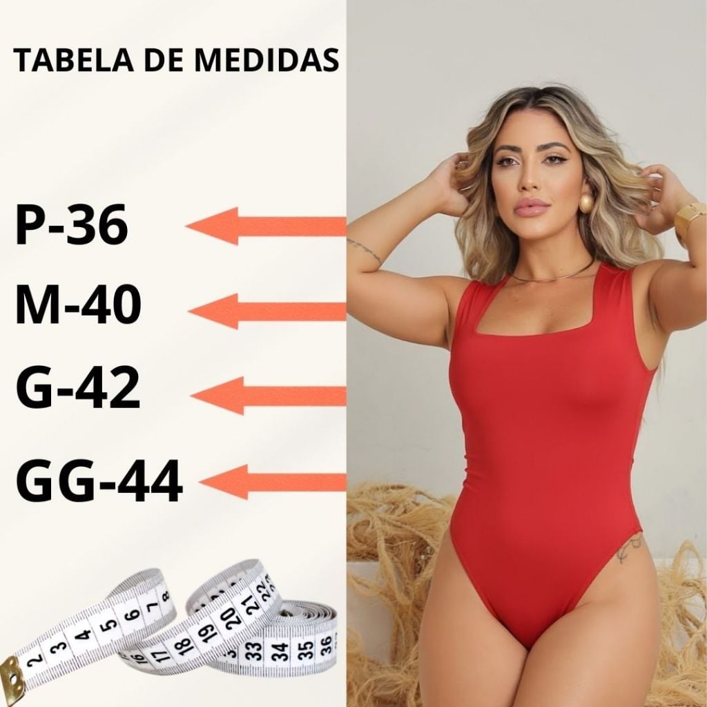 Body Collent Feminino Regata Blusa Decote Quadrado com Forro Estilo Blogueira — foto 2