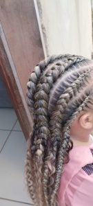 Tranças com cachos — foto 3
