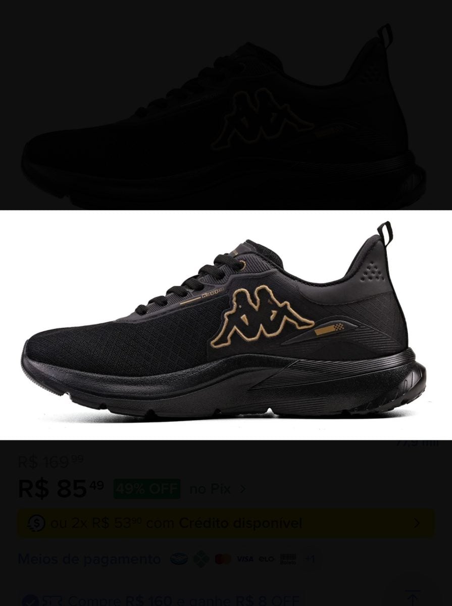 Tênis Masculino Feminino Kappa Park 2.0 Original — foto 2