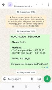 Catálogo digital pet profissional para pedidos via WhatsApp — foto 7