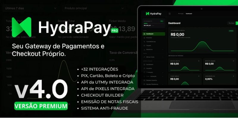 Script Gateway De Pagamentos V4.0 (White Label)