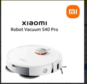 Robô Aspirador Xiaomi S40 Pro Alexa E Google Branco BIVOLT Robô Aspirador Xiaomi S40 Pro — foto 5