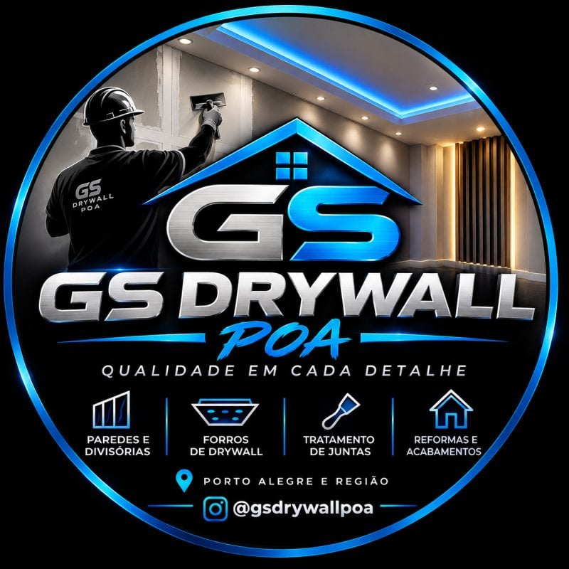 Instalação de Drywall em Porto Alegre GS Drywall POA