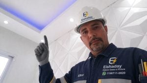 Gesso elétrica e pintura — foto 20