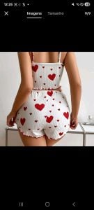 Kit de pijama + camisola feminino estilo baby doll — foto 16