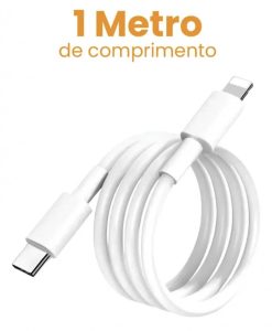 Carregador Compativel Com iPhone 8 X Xr 11 12 13 14 Pro Max Turbo Fonte Tipo C Boyu Cell — foto 4