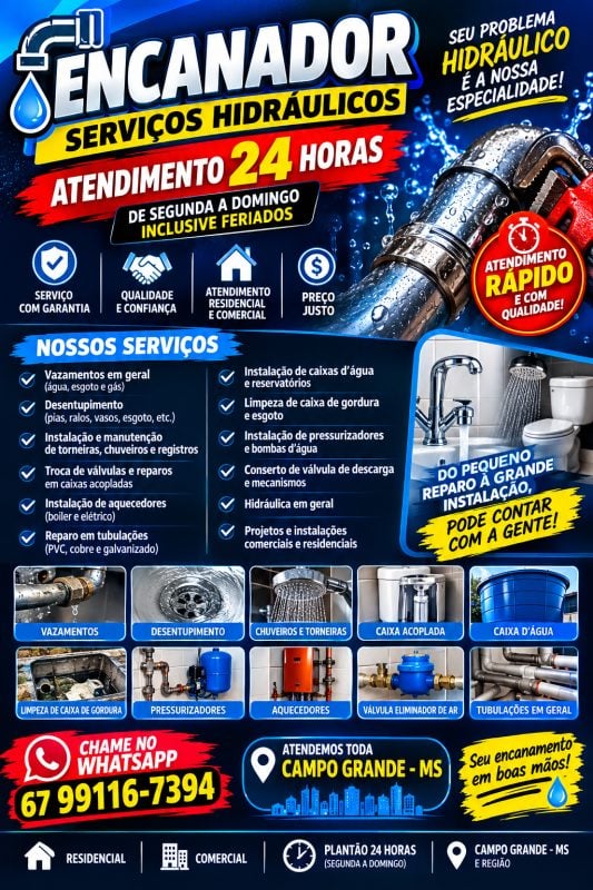 Encanador 24 horas