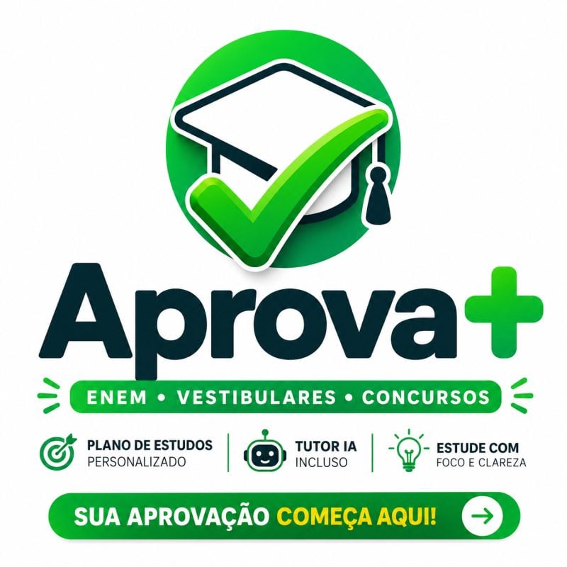 Planilha de Estudos e Vestibulares - Aprova +