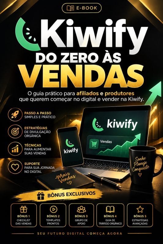 Primeira Venda Na Kiwify