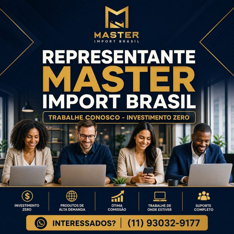 Representante Comercial Autônomo(a) - Venda de Produtos Eletrônicos e Utilidades)