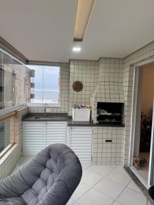 Apartamento Porteira Fechada na Aviação | 75m², 1 Suíte, Lazer Completo Praia Grande — foto 10