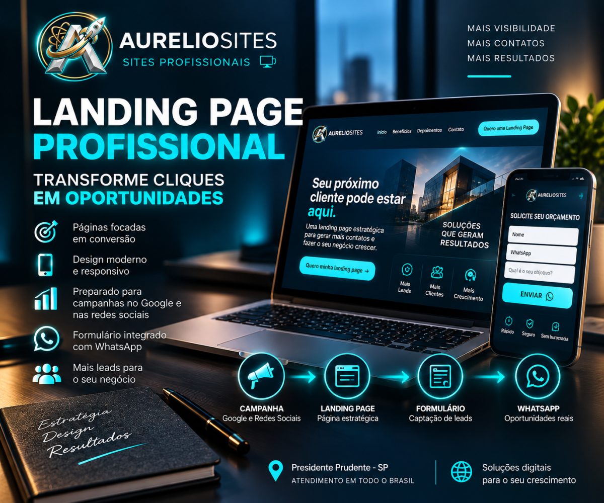 Site Profissional + Painel de Vendas Integrado ao WhatsApp — foto 2