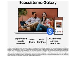 Notebook Samsung Galaxy Book4 Intel Core i5 8GB RAM SSD 512GB 15,6" Full HD Windows 11 NP7 — foto 6