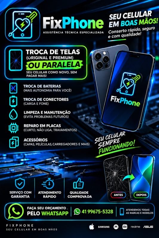 Concertos de Celulares FixPhone