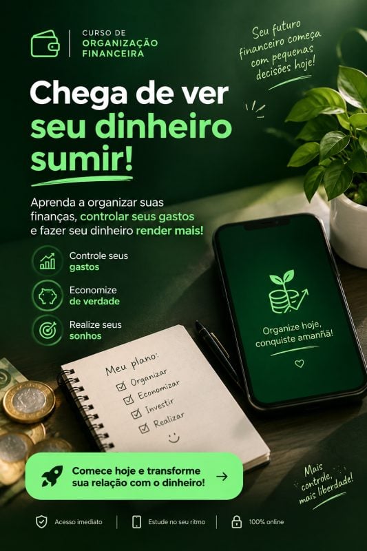 E-book organização financeira
