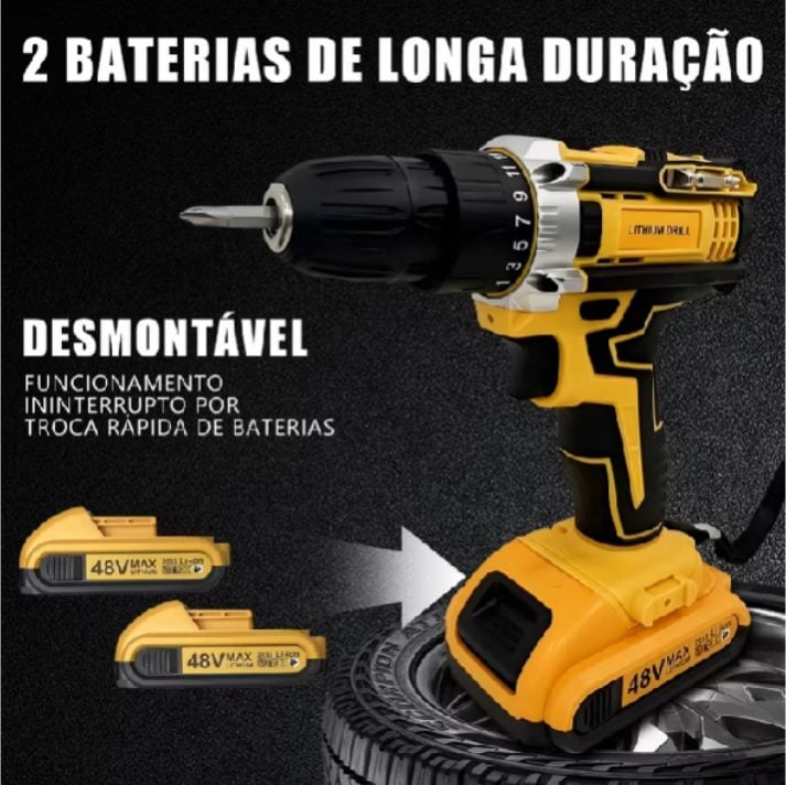 Parafusadeira Furadeira Kit — foto 2