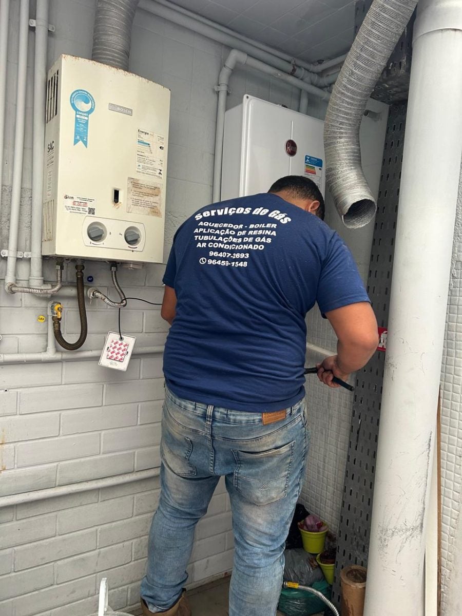 Manutenção de Aquecedor a Gás — foto 2