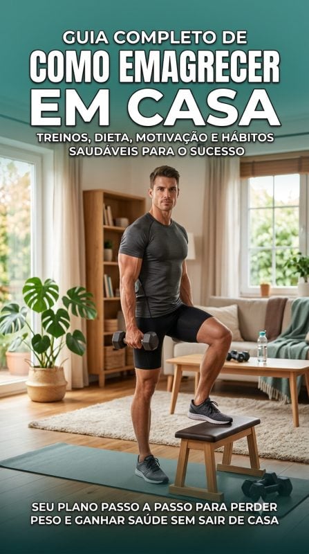 E book:Guia completo de como emagrecer em casa