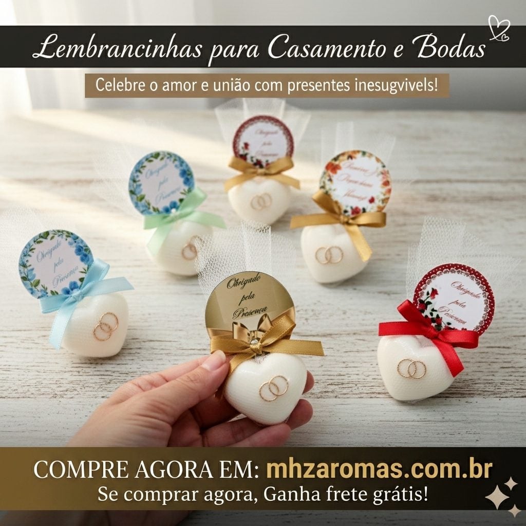 Kit 50 lembrancinhas para Casamento coração com aliança — foto 2
