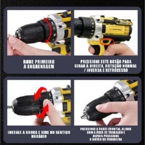 Parafusadeira Furadeira Kit — foto 5