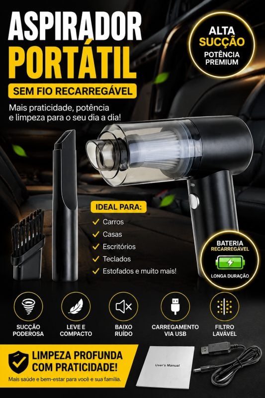Aspirador Automotivo