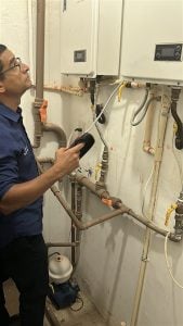 Teste de Segurança em Aquecedor a Gás — foto 6
