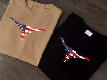 KIT 2 Camisetas Masculina Texas Country 100% Algodão
