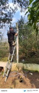 Instalação de Câmeras e Alarmes Residenciais, Controle de Acesso, Manutenção Cerca Elétri — foto 11