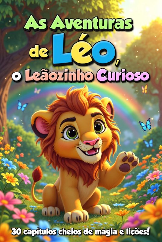 Livro Infantil: As Aventuras de Léo Histórias Educativas para Crianças