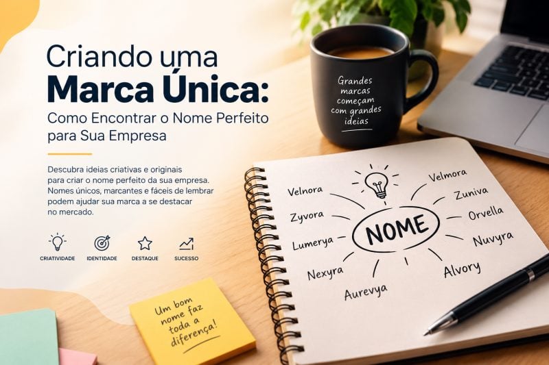 Criando uma Marca Única: Como Encontrar o Nome Perfeito para Sua Empresa