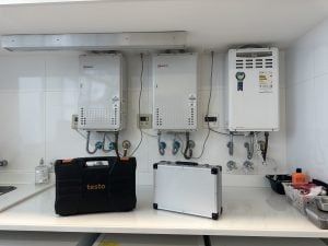 Teste de Monóxido de Carbono em Aquecedor a Gás — foto 5