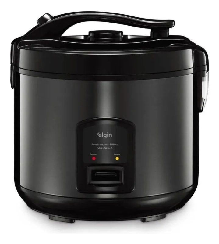 Elgin Visio Glass Panela De Arroz Elétrica 5 Xícaras 400w