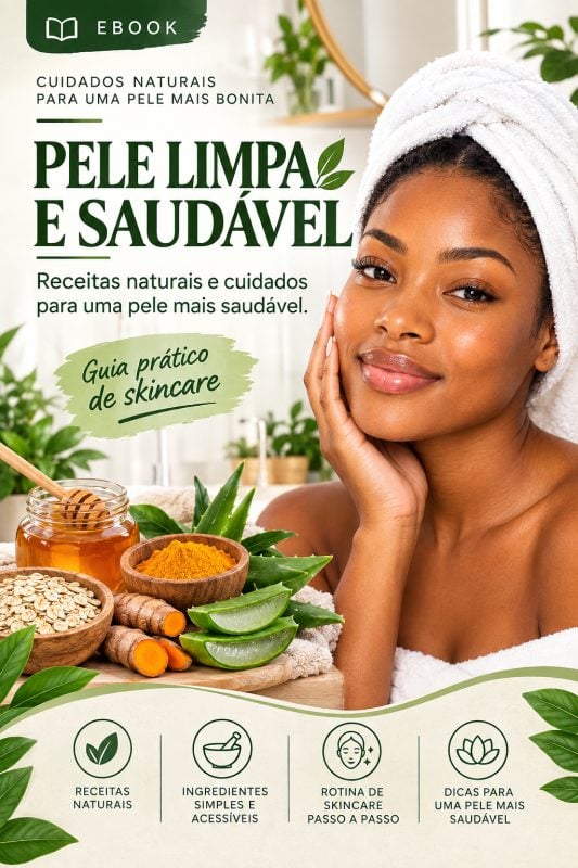 Receitas Naturais para Cuidar da Pele, Acne e Manchas