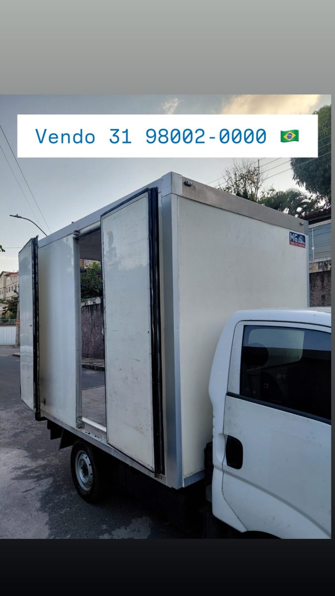 Baú isolado refrigerado seminovo p/ Bongo HR — foto 2