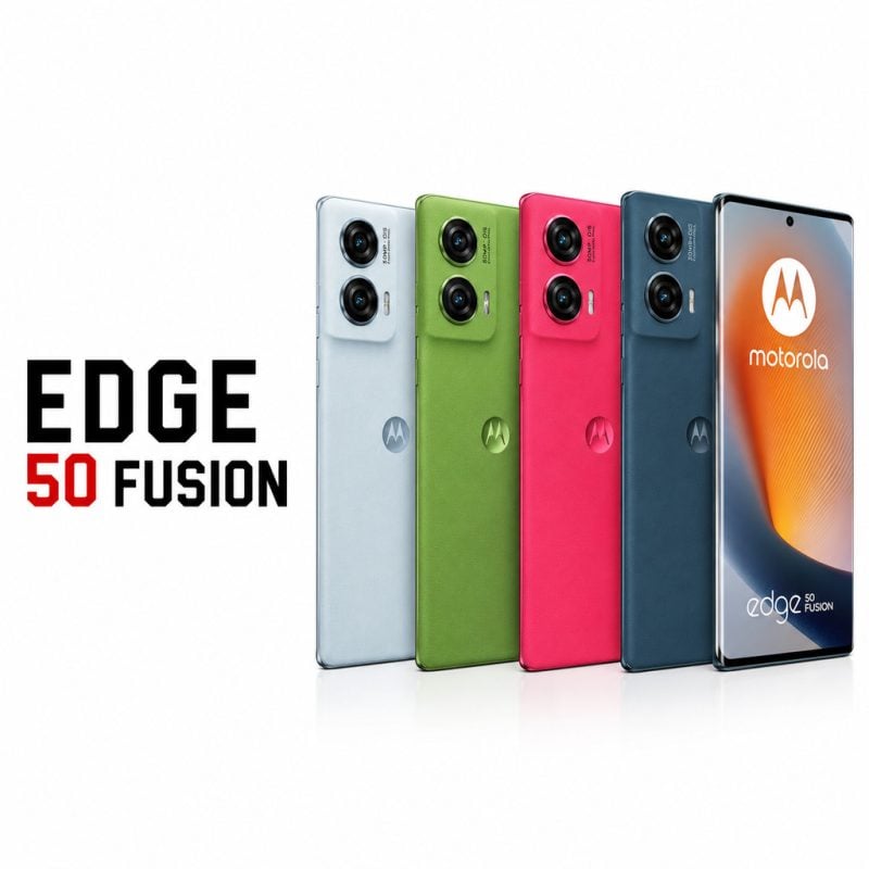 NOVO! MOTO Edge 50 Fusion 5G 256GB 8GB RAM 6.7'' Câmera Dupla 50MP+13MP LACRADO