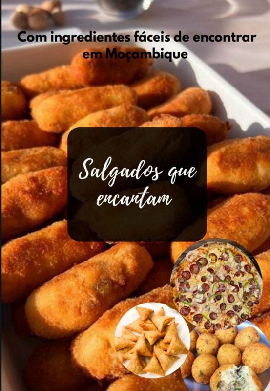 Livro de Receitas: 70 Receitas de Salgados