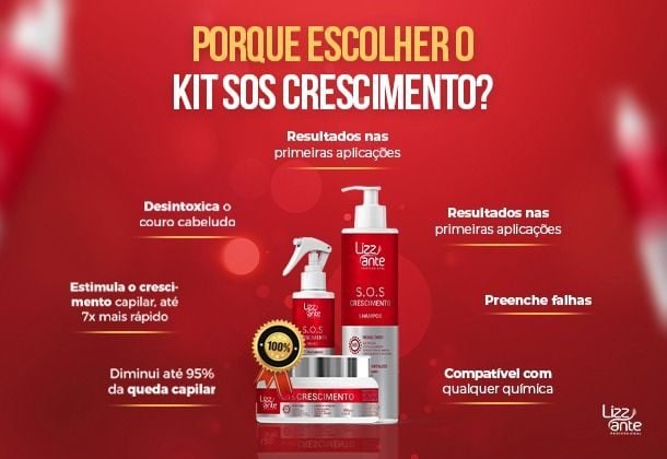 4 Kits Sos Crescimento - Tratamento 150 Dias — foto 2