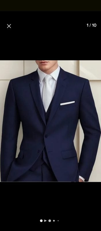 Terno Oxford Slim Masculino, Calça+paletó+barato + 3 Cores