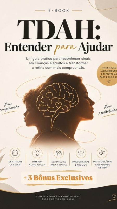 E-book TDAH: Entender para Ajudar.