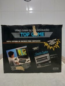 Top Game VG 9000 na Caixa com 2 Controles e 2 Cartuchos — foto 7