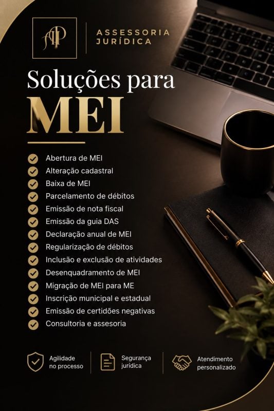 Assessoria para MEI e pequenos negócios