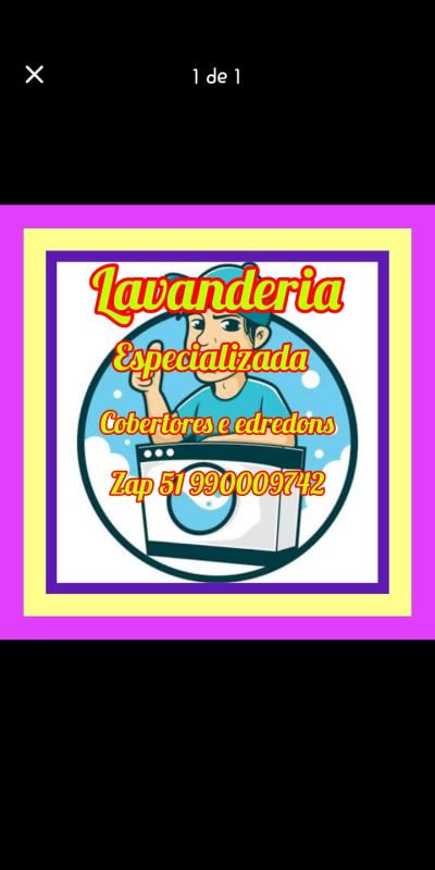 Lavanderia Rei dos cobertores