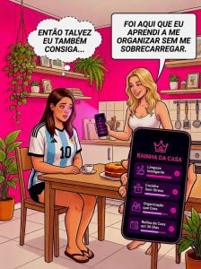 Curso - Rainha da Casa - Aprenda sobre rotina, organização e planejamento doméstico — foto 4