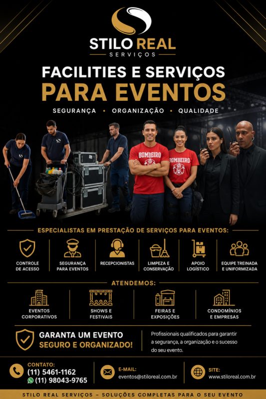 Terceirização de mão de obra para eventos