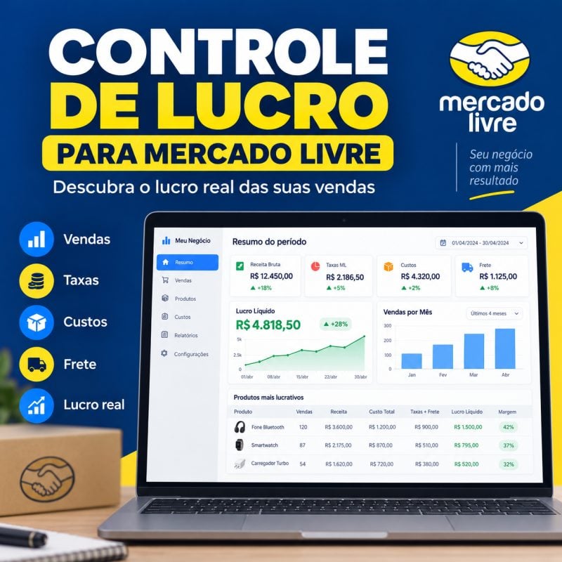 Sistema de Controle de Lucro para Vendedores de E-Commerce
