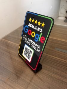 Placa nfc do google nos avalie — foto 3